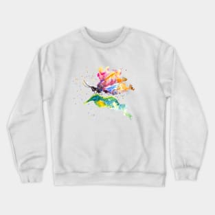 Abstract Butterfly Crewneck Sweatshirt